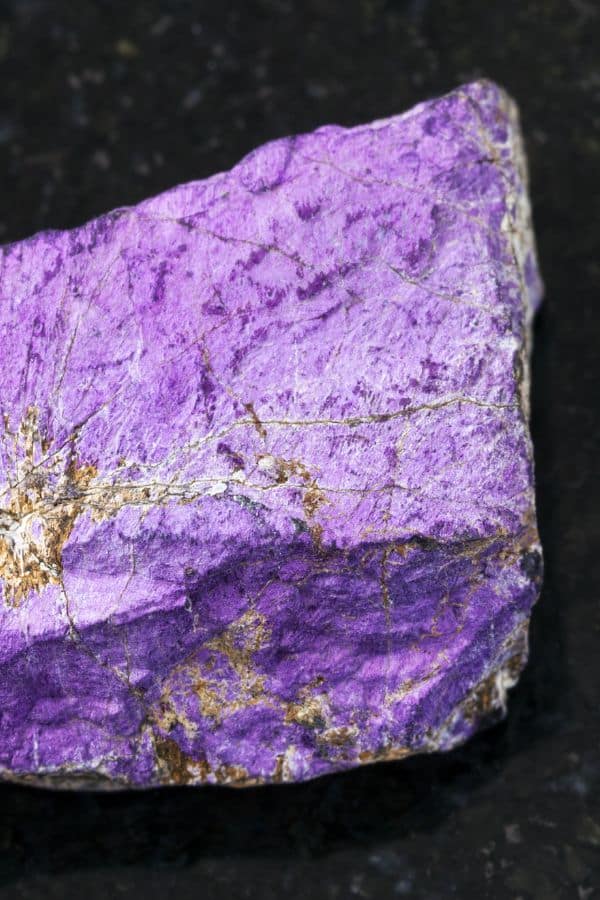 purple purpurite stone metaphysical properties