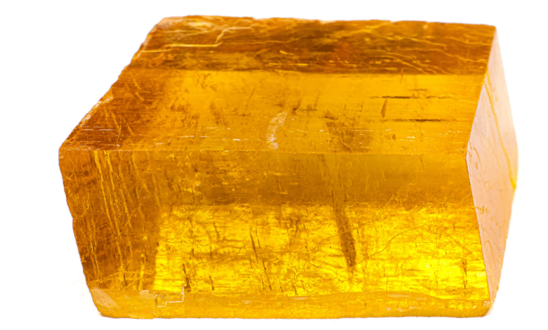 honey golden calcite