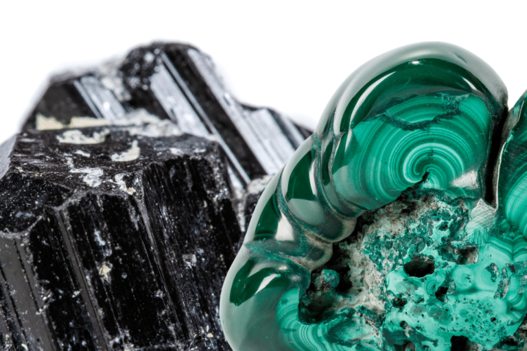 the benefits of malachite and black tourmaline combination